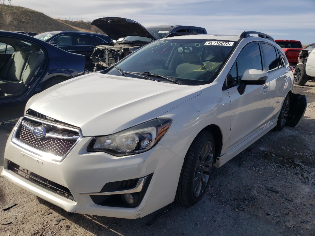 Photo 2 from auction – 2015 SUBARU IMPREZA SP with VIN JF1GPAY68F8238154