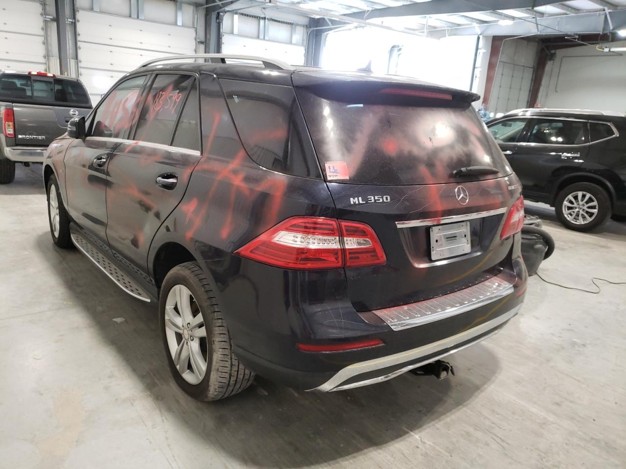 Photo 3 from auction – 2012 MERCEDES-BENZ ML 350 BLU with VIN 4JGDA2EB3CA025618