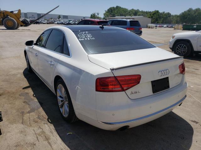 Photo 3 from auction – 2014 AUDI A8 L QUATT with VIN WAURGAFD9EN012609