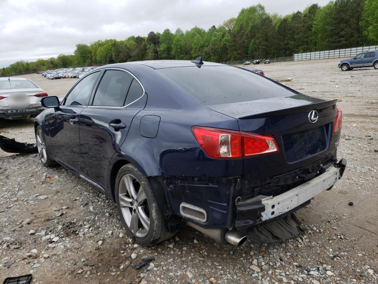 Photo 3 from auction – 2012 LEXUS IS 250 with VIN JTHBF5C24C5172314