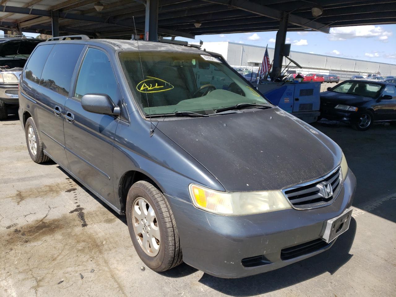 HONDA ODYSSEY EX 2003 with VIN 5FNRL18063B158342 - Photo from auction