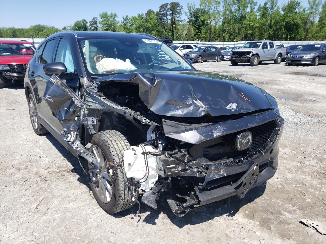 Photo 9 from auction – 2021 MAZDA CX-5 GRAND with VIN JM3KFBAY5M0366749