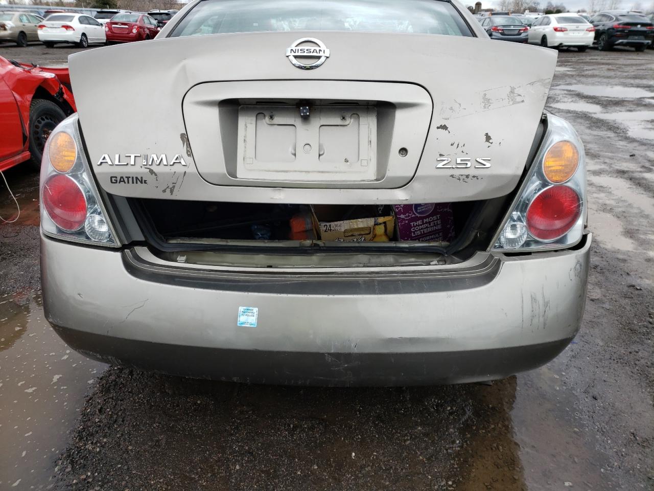 Photo 9 from auction – 2003 NISSAN ALTIMA BAS with VIN 1N4AL11D93C264023