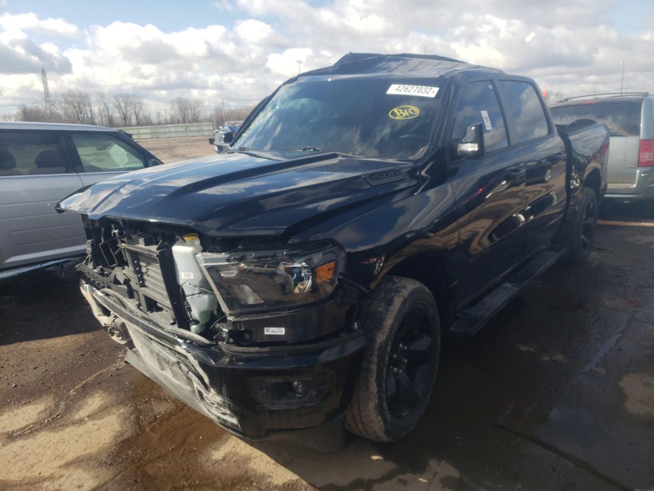 Photo 2 from auction – 2019 RAM 1500 BIG H with VIN 1C6RRFFG5KN888374