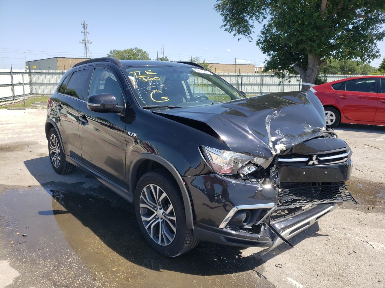 MITSUBISHI OUTLANDER 2018 with VIN JA4AP4AW6JU000969 - Photo from auction