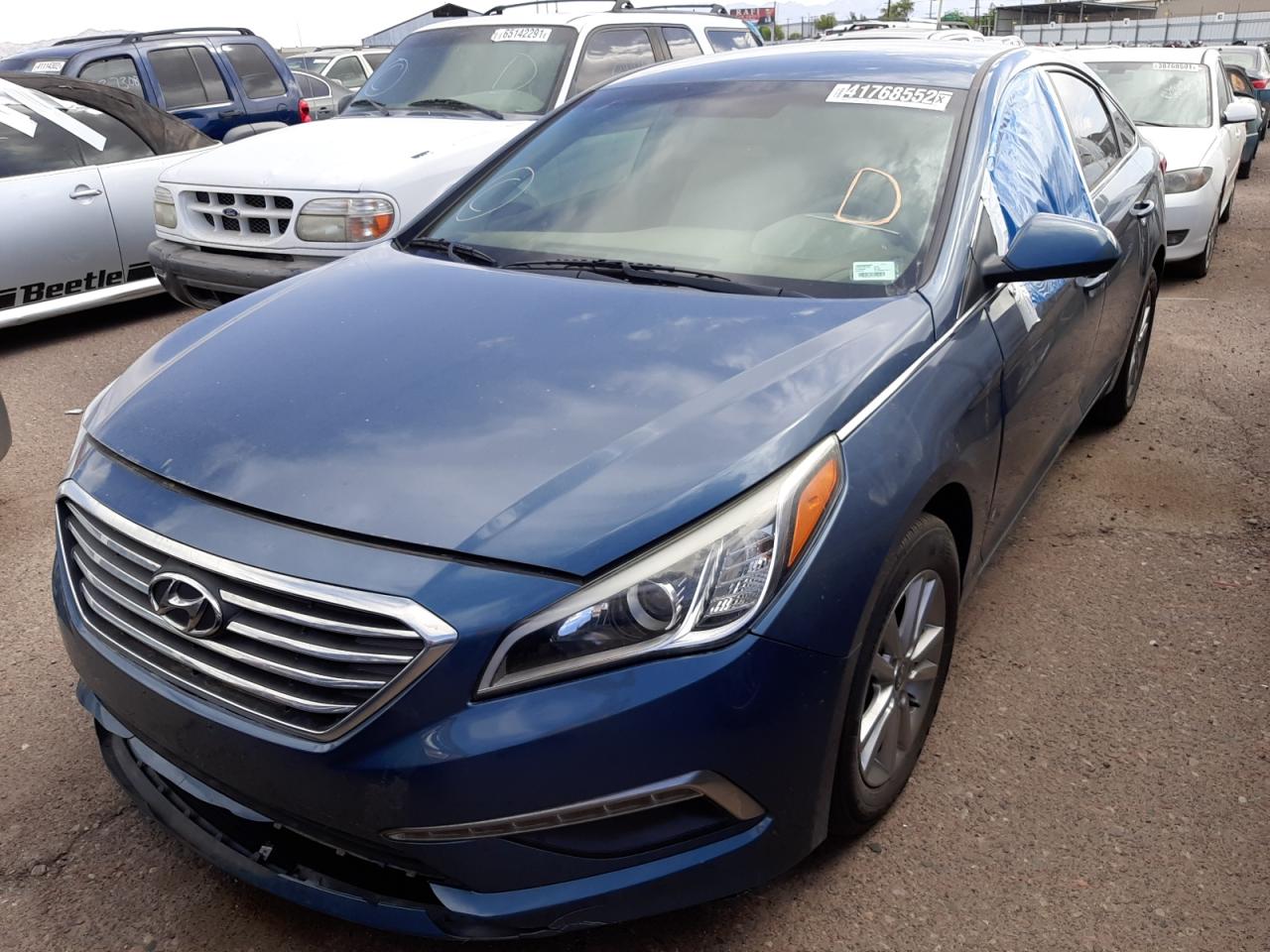 Photo 2 from auction – 2015 HYUNDAI SONATA SE with VIN 5NPE24AF1FH145635
