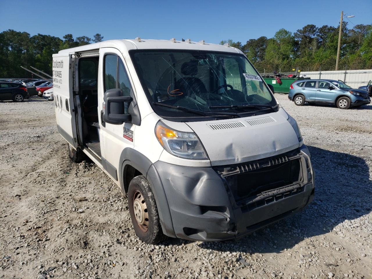RAM PROMASTER 2015 with VIN 3C6TRVAGXFE502324 - Photo from auction