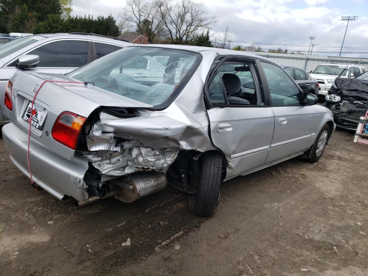 Photo 4 from auction – 2000 HONDA CIVIC BASE with VIN 2HGEJ661XYH550904