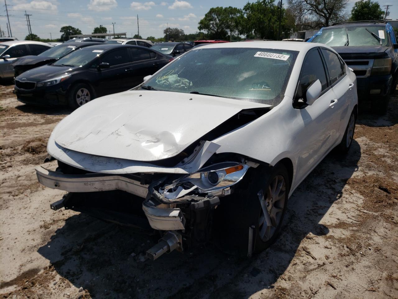 Photo 2 from auction – 2013 DODGE DART SXT with VIN 1C3CDFBA7DD155156