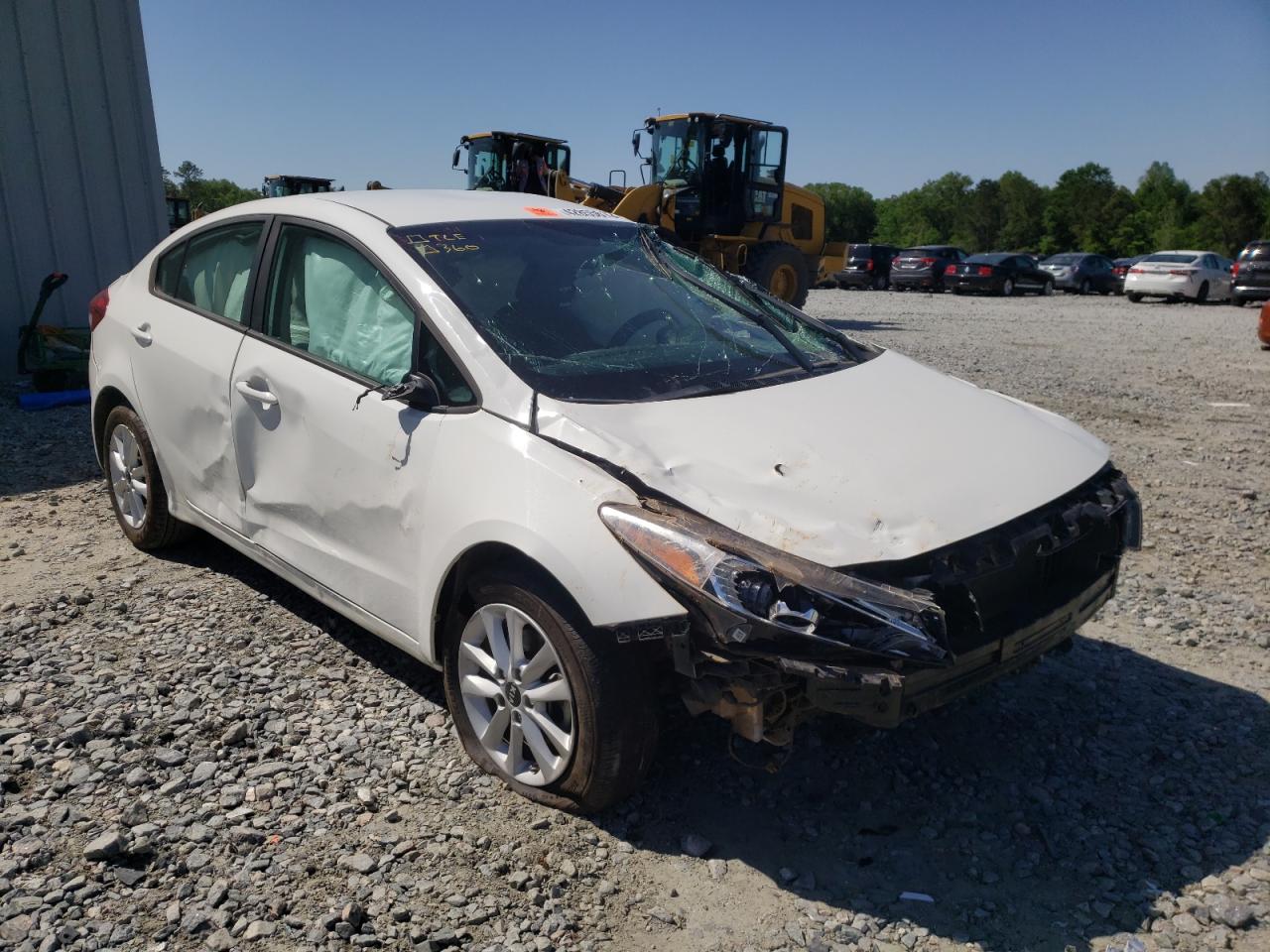 KIA FORTE LX 2017 with VIN 3KPFL4A78HE061331 - Photo from auction