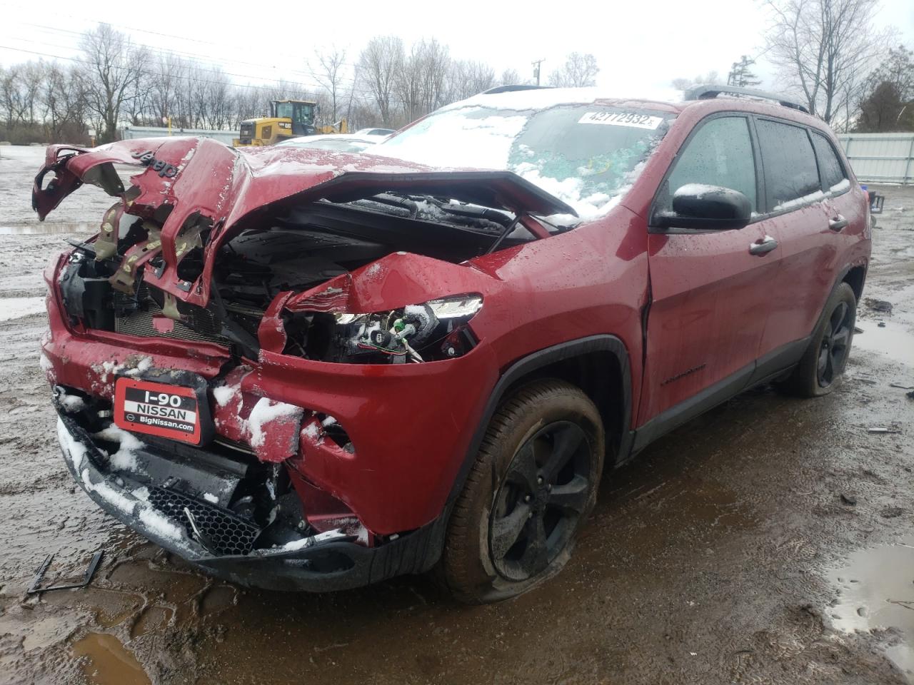 Photo 2 from auction – 2017 JEEP CHEROKEE S with VIN 1C4PJMAS1HW580225