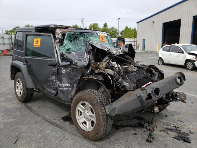 JEEP WRANGLER S 2016 with VIN 1C4AJWAG6GL339676 - Photo from auction