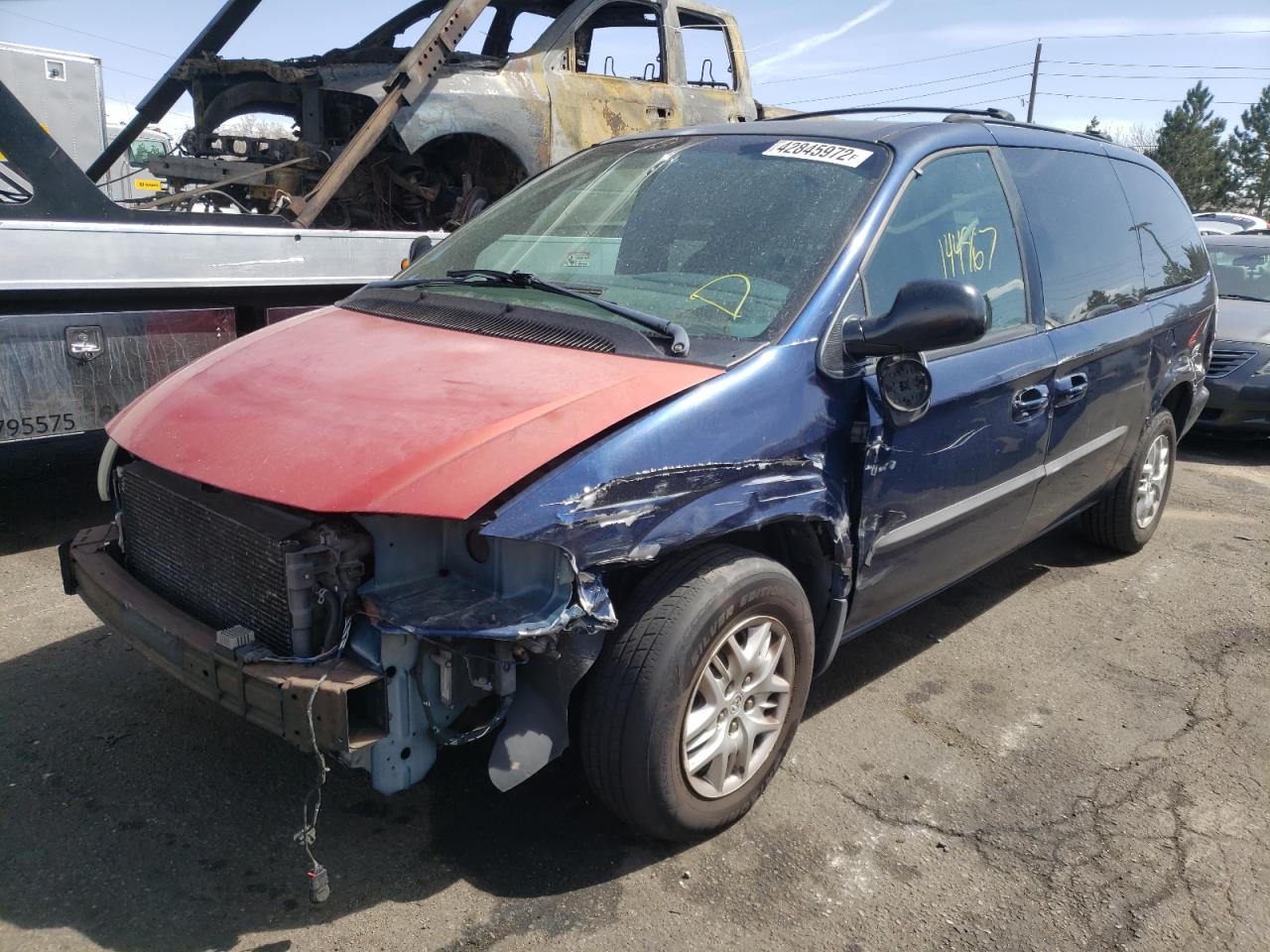 Photo 2 from auction – 2003 DODGE GRAND CARA with VIN 2D4GP44383R191931