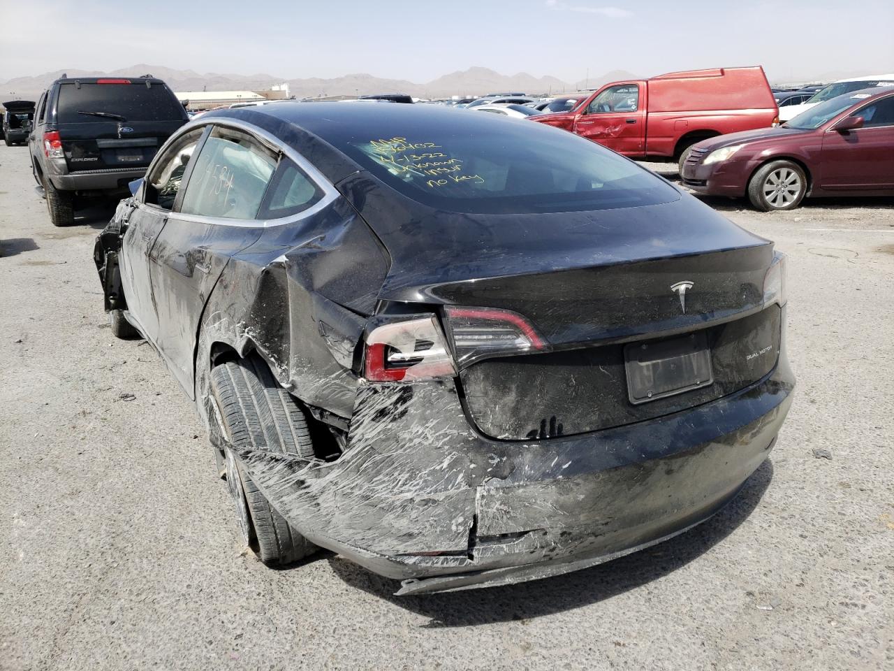 Photo 3 from auction – 2020 TESLA MODEL 3 with VIN 5YJ3E1EB0LF744203