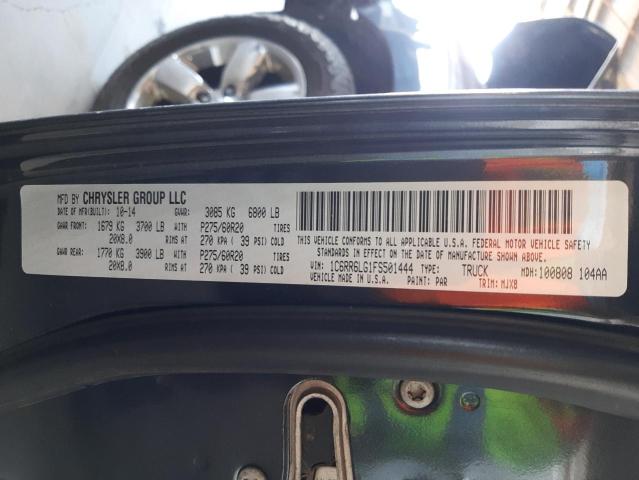 Photo 10 from auction – 2015 RAM 1500 SLT with VIN 1C6RR6LG1FS501444