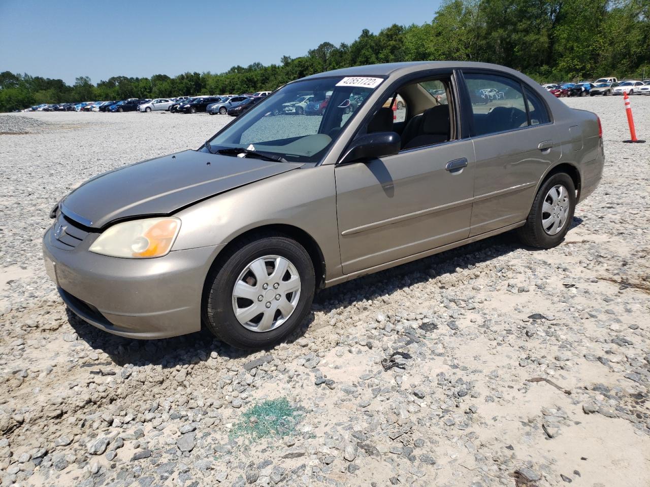 Photo 2 from auction – 2001 HONDA CIVIC LX with VIN 1HGES16531L013349