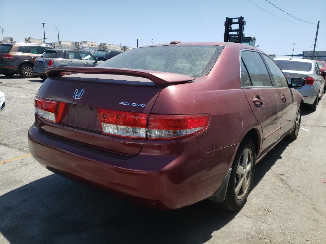 Photo 4 from auction – 2004 HONDA ACCORD EX with VIN JHMCM56844C021268