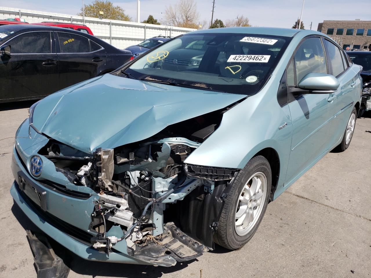 Photo 2 from auction – 2017 TOYOTA PRIUS with VIN JTDKBRFU2H3037403