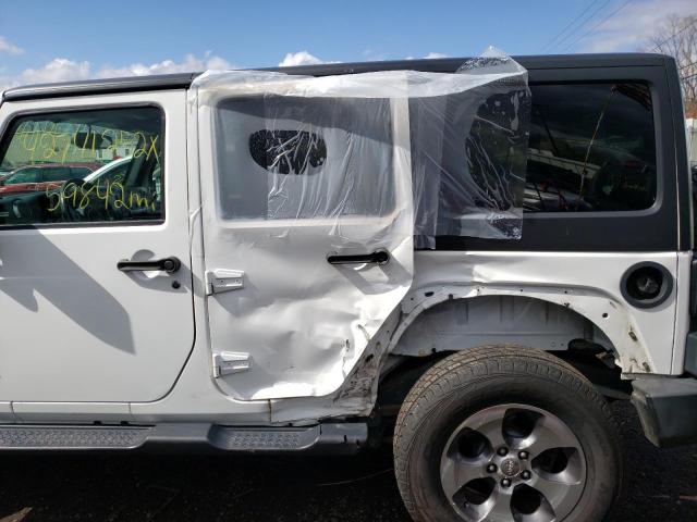 Photo 9 from auction – 2017 JEEP WRANGLER U with VIN 1C4BJWEG9HL640863