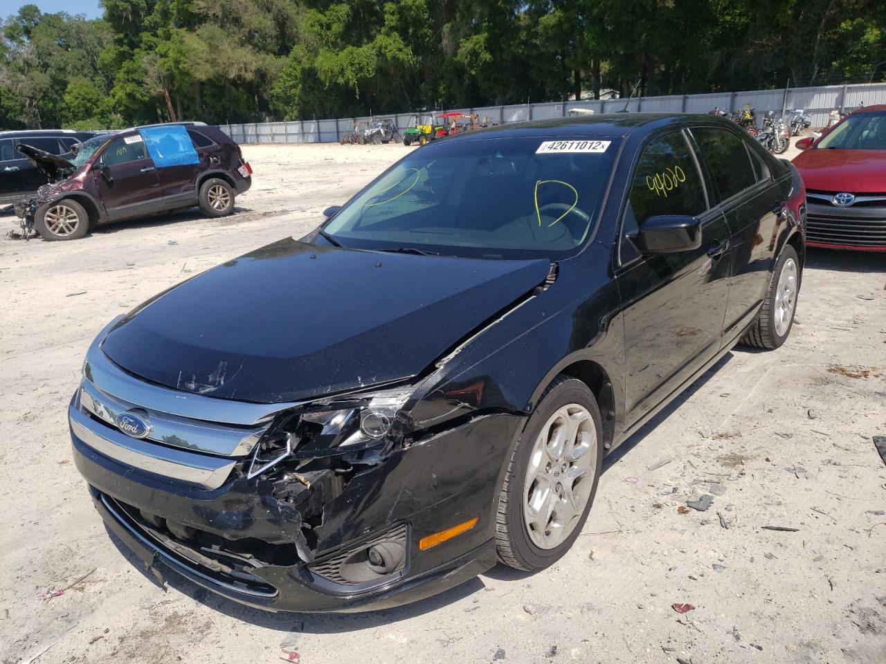 Photo 2 from auction – 2011 FORD FUSION SE with VIN 3FAHP0HA8BR297359