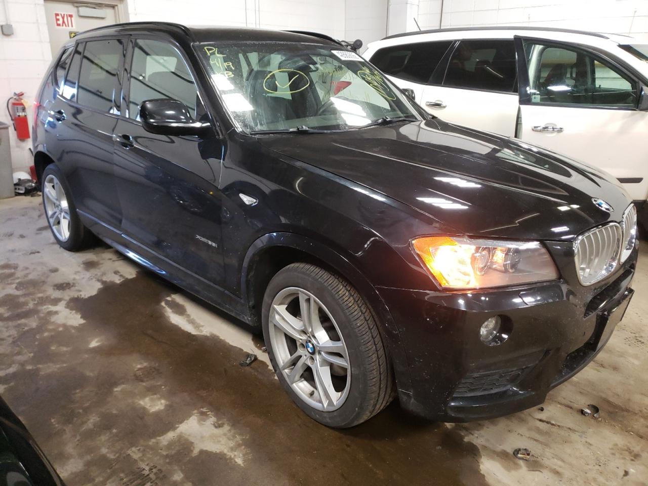 BMW X3 XDRIVE3 2014 with VIN 5UXWX7C50E0E77252 - Photo from auction