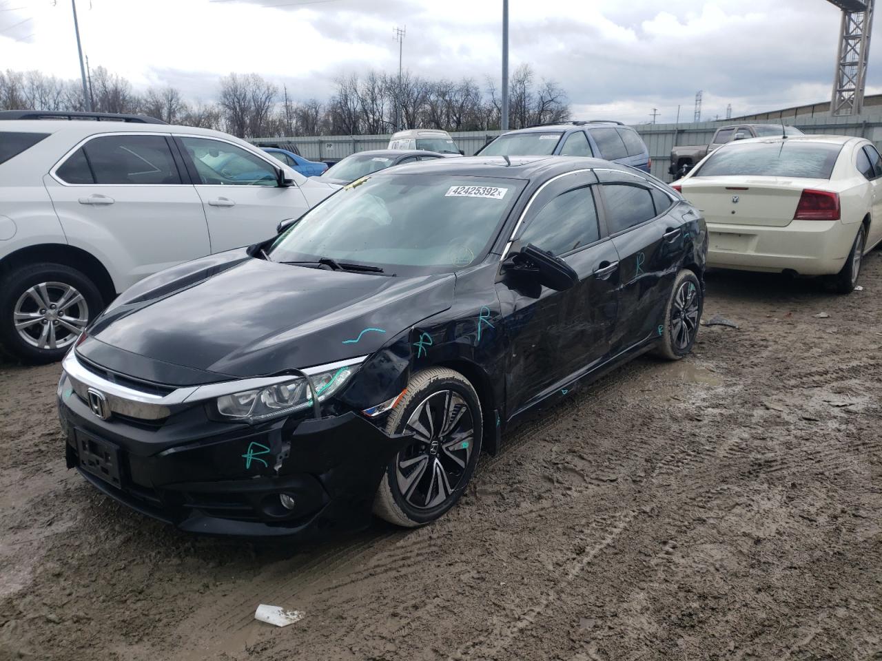 Photo 2 from auction – 2017 HONDA CIVIC EXL with VIN 19XFC1F79HE015322