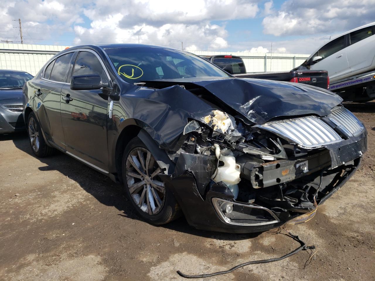 LINCOLN MKS 2009 with VIN 1LNHM93R39G623151 - Photo from auction