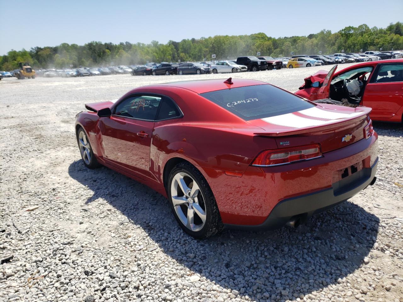 Photo 3 from auction – 2015 CHEVROLET CAMARO LT with VIN 2G1FD1E3XF9110102