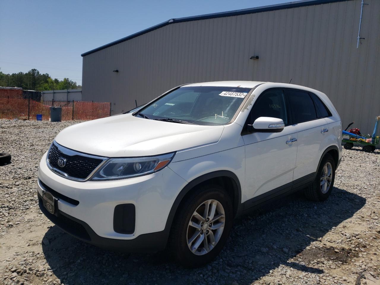 Photo 2 from auction – 2014 KIA SORENTO with VIN 5XYKT3A6XEG426333