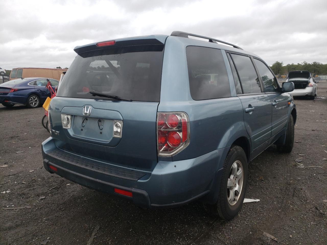 Photo 4 from auction – 2007 HONDA PILOT EX with VIN 5FNYF28487B043968