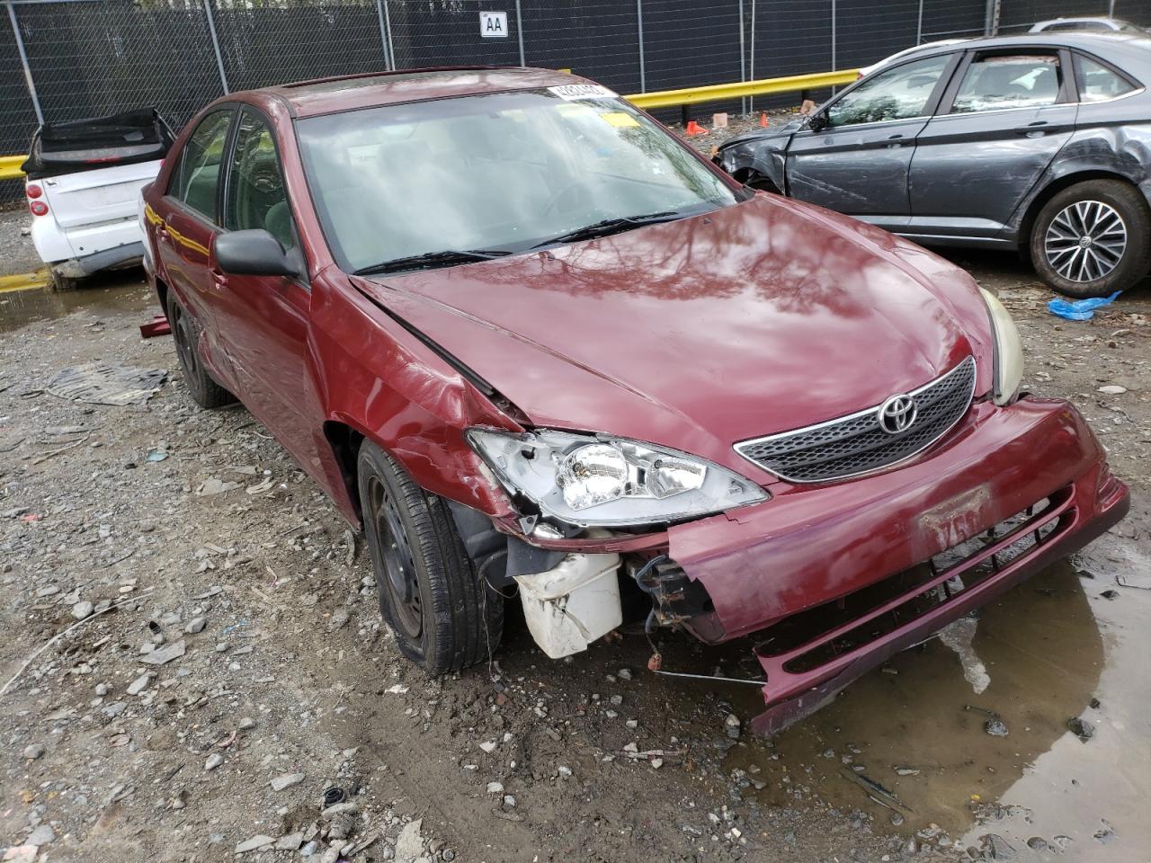 Photo 1 from auction – 2004 TOYOTA CAMRY LE with VIN 4T1BE32K54U347750