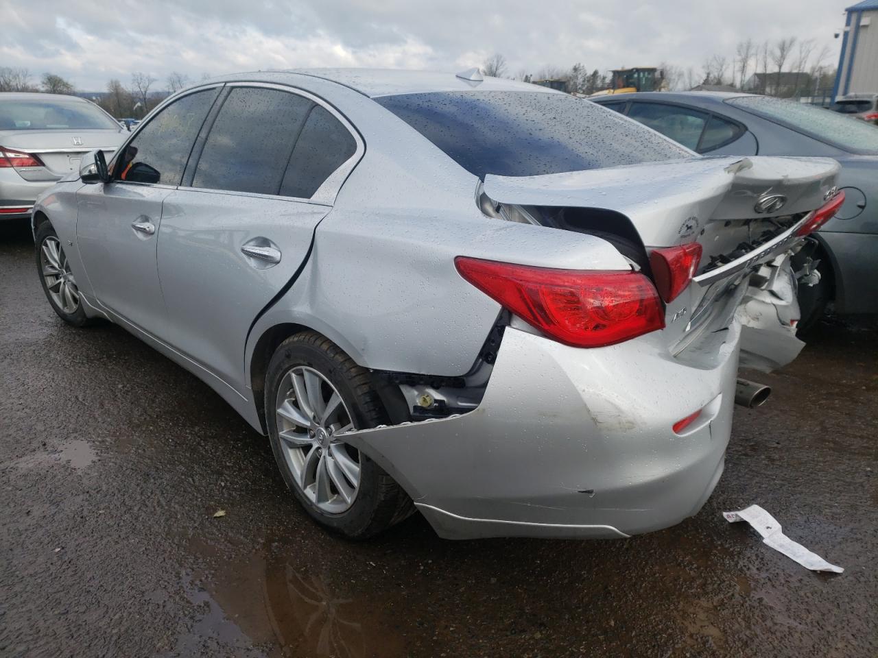Photo 3 from auction – 2014 INFINITI Q50 BASE with VIN JN1BV7AR4EM701661
