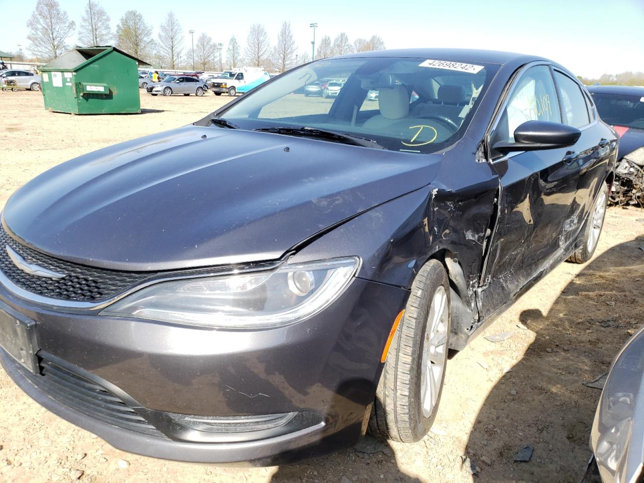 Photo 9 from auction – 2016 CHRYSLER 200 LX with VIN 1C3CCCFB8GN186404