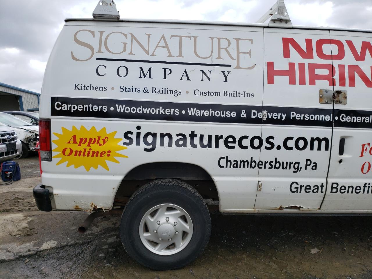 Photo 9 from auction – 2008 FORD ECONOLINE with VIN 1FTNE24W28DA90452