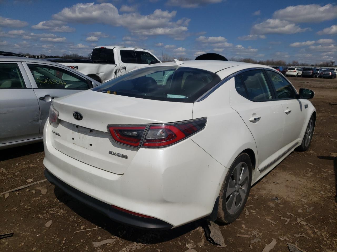 Photo 4 from auction – 2016 KIA OPTIMA HYB with VIN KNAGN4AD0G5091869