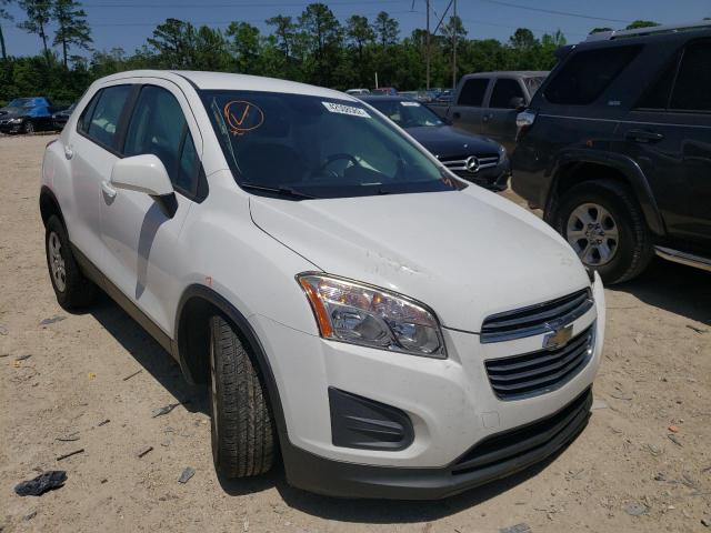 CHEVROLET TRAX LS 2016 with VIN KL7CJKSB3GB759533 - Photo from auction
