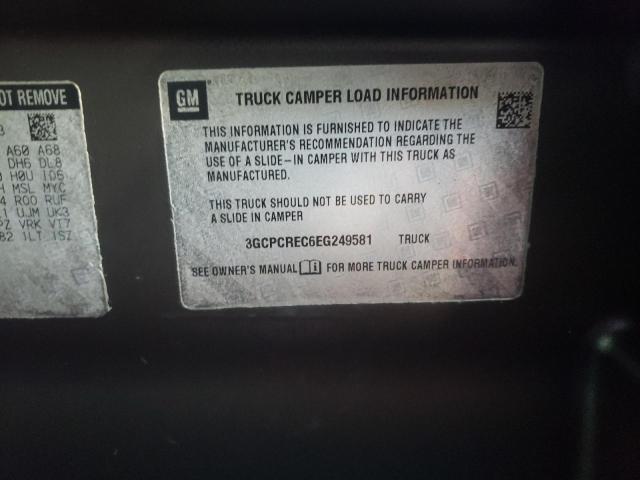 Photo 10 from auction – 2014 CHEVROLET SILVERADO with VIN 3GCPCREC6EG249581