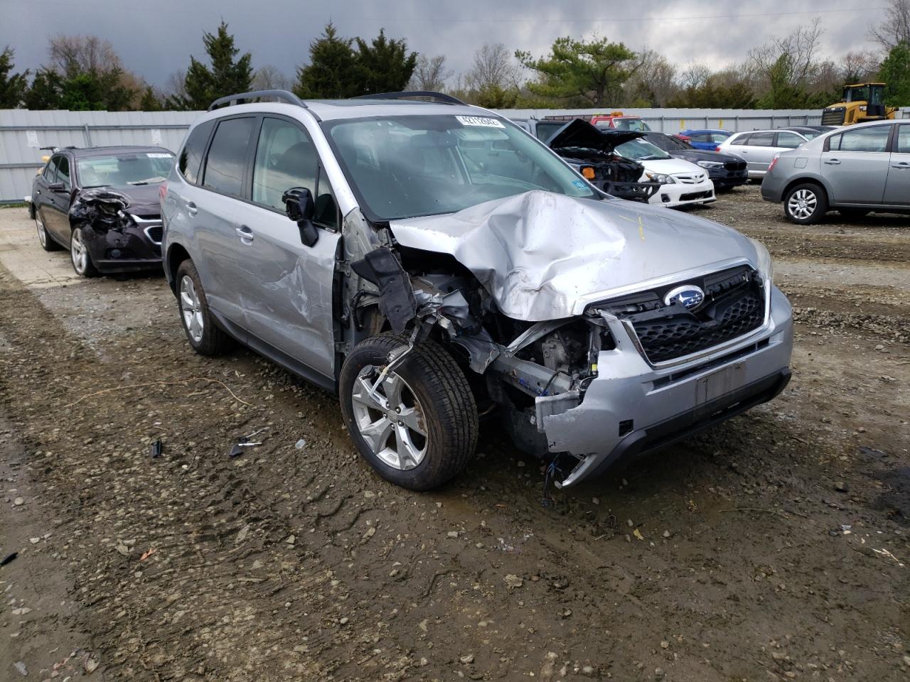 SUBARU FORESTER 2 2015 with VIN JF2SJADC4FH434837 - Photo from auction