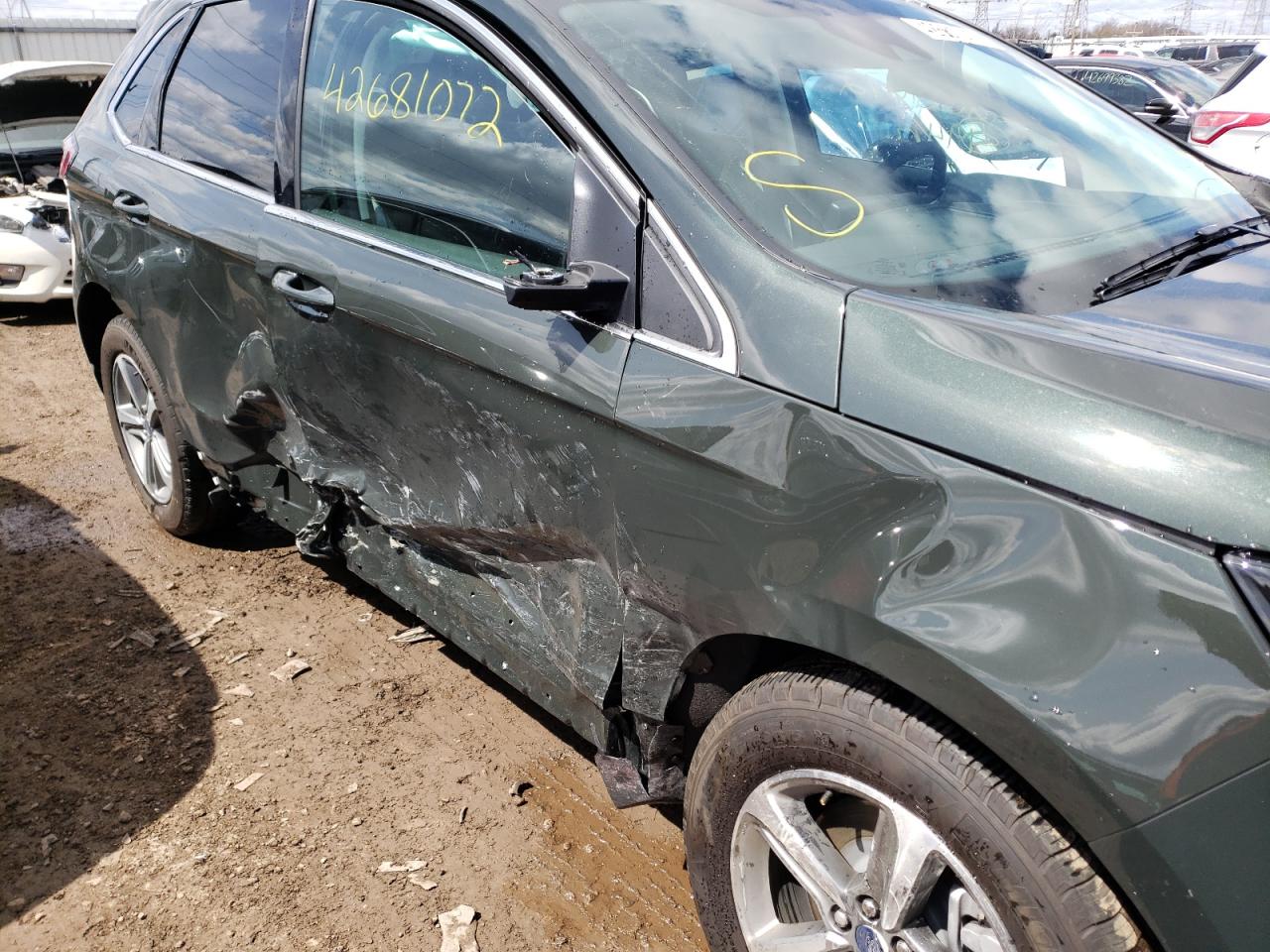 Photo 9 from auction – 2022 FORD EDGE SEL with VIN 2FMPK4J91NBA16304