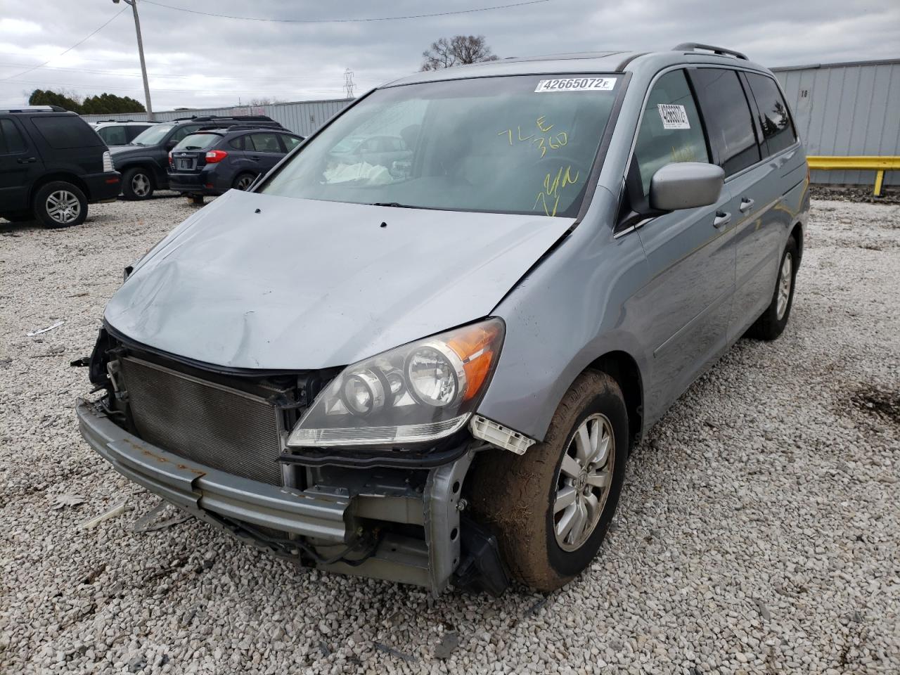 Photo 2 from auction – 2008 HONDA ODYSSEY EX with VIN 5FNRL38618B084819