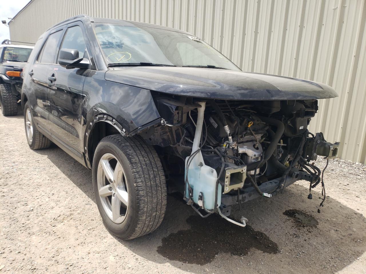 FORD EXPLORER 2018 with VIN 1FM5K7B80JGC05172 - Photo from auction