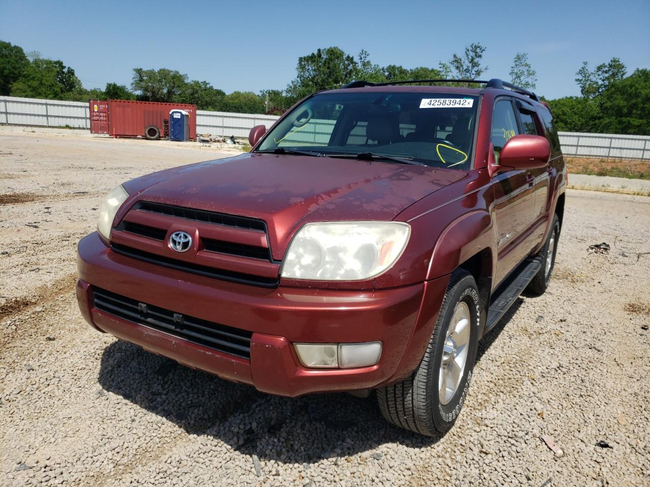 Photo 2 from auction – 2005 TOYOTA 4RUNNER LI with VIN JTEBU17R458044823