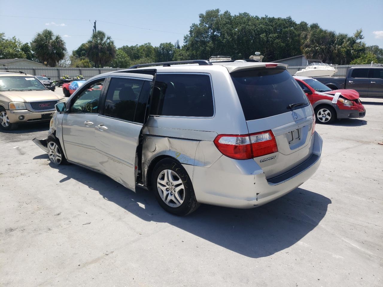 Photo 3 from auction – 2007 HONDA ODYSSEY EX with VIN 5FNRL38727B116829