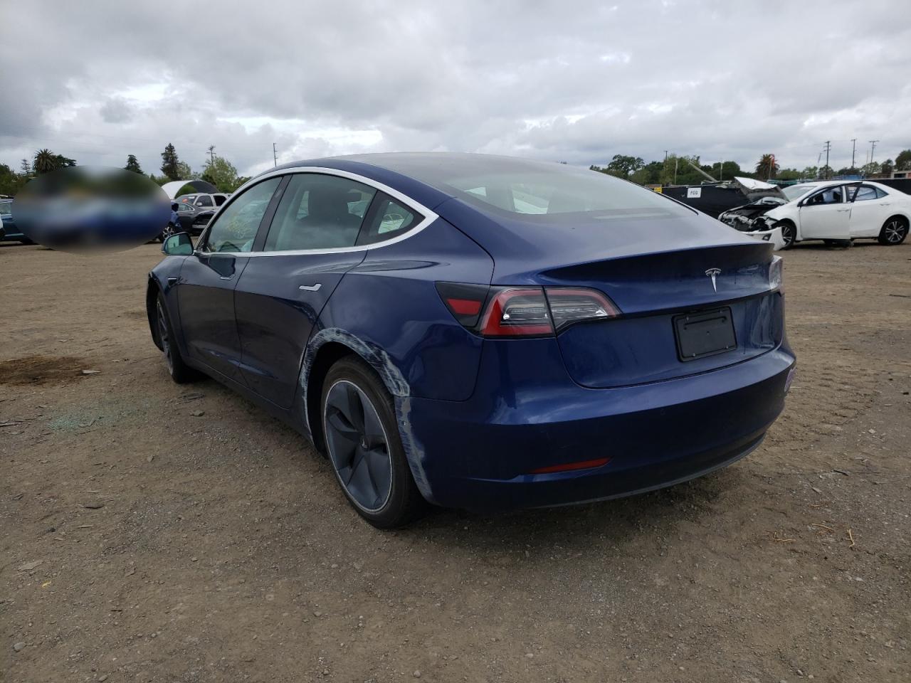 Photo 3 from auction – 2019 TESLA MODEL 3 with VIN 5YJ3E1EAXKF299698