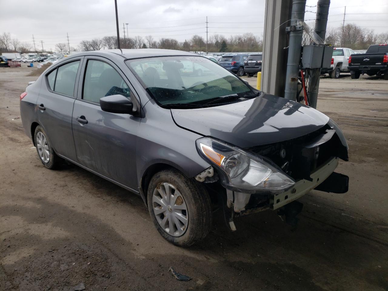 NISSAN VERSA S 2016 with VIN 3N1CN7AP1GL863831 - Photo from auction