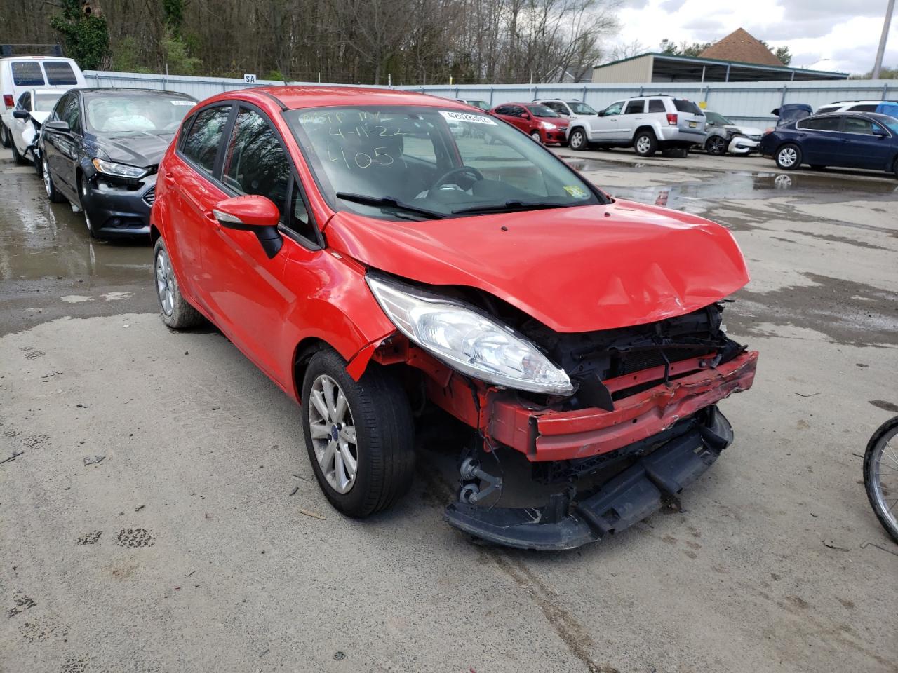 FORD FIESTA SE 2013 with VIN 3FADP4EJ9DM201264 - Photo from auction