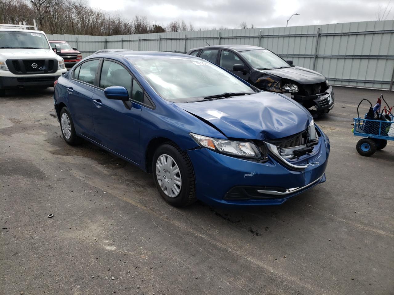 HONDA CIVIC LX 2014 with VIN 19XFB2F50EE250632 - Photo from auction