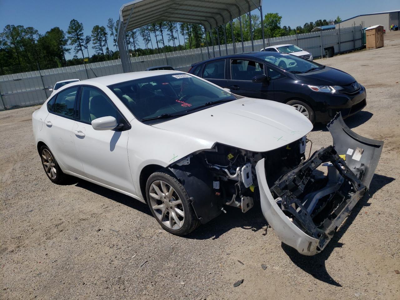 DODGE DART SXT 2013 with VIN 1C3CDFBA3DD318613 - Photo from auction