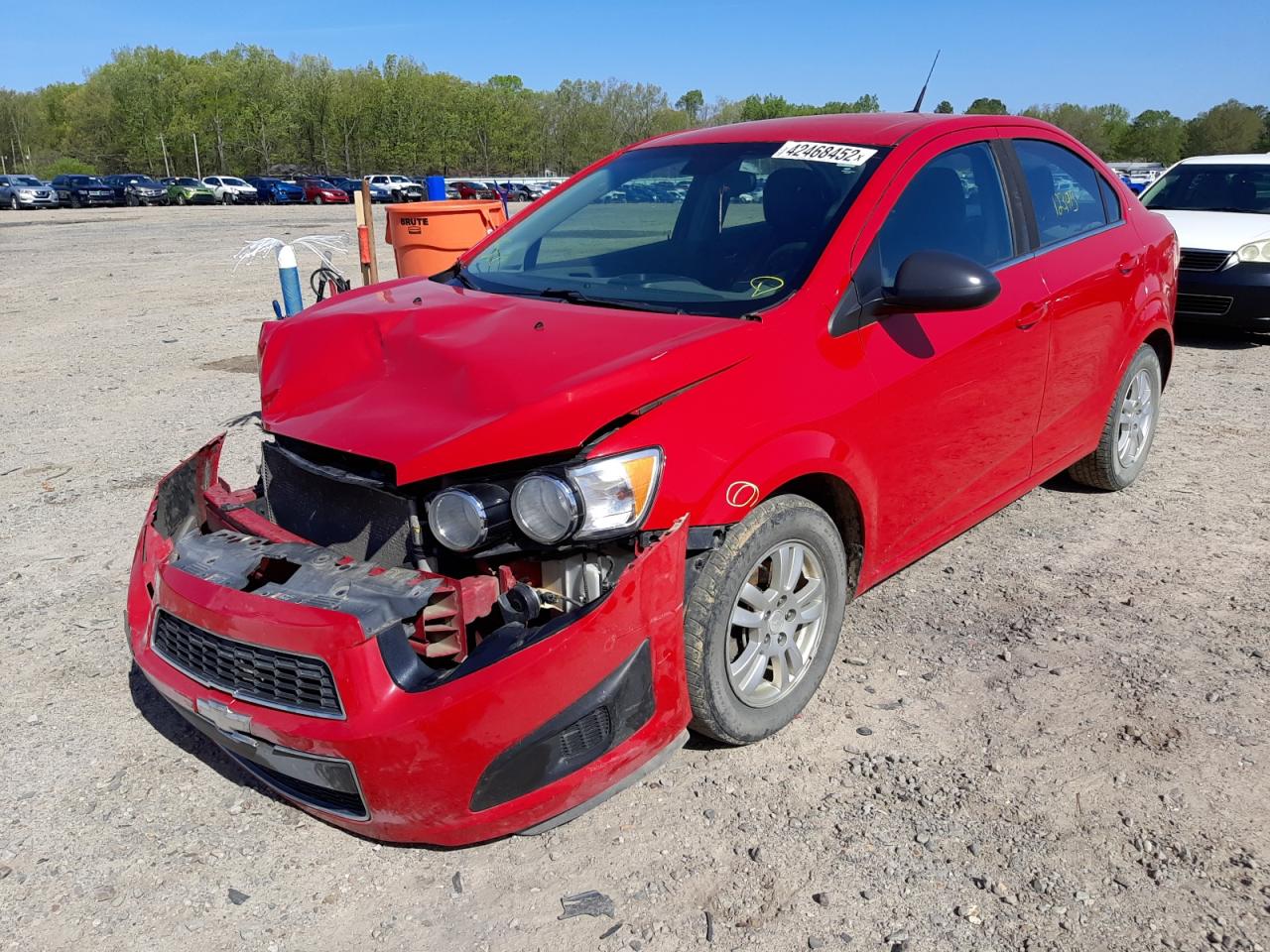 Photo 2 from auction – 2013 CHEVROLET SONIC LT with VIN 1G1JC5SB3D4197213