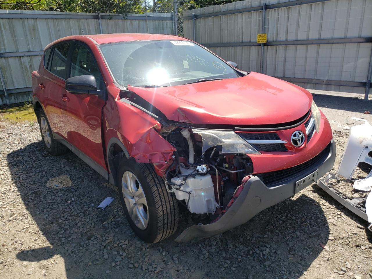 TOYOTA RAV4 LE 2015 with VIN 2T3ZFREV3FW137954 - Photo from auction